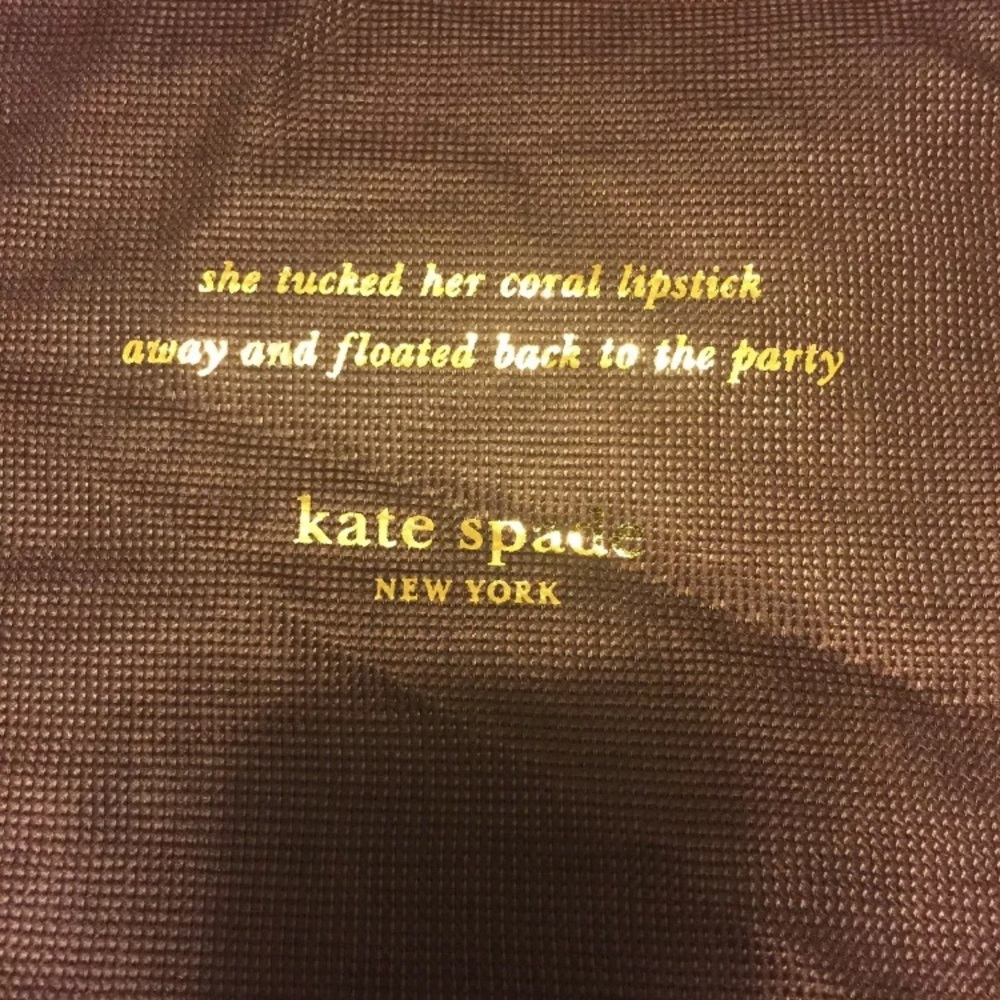 Kate Spade dust cover bag.  Large